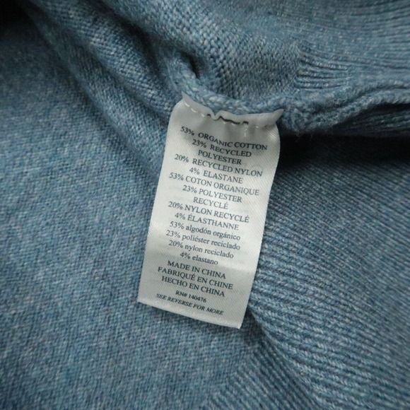 Faherty Sweater Mens XXL Blue Mountain Crew Pullover Jumper 2XL‎ - Picture 5 of 9